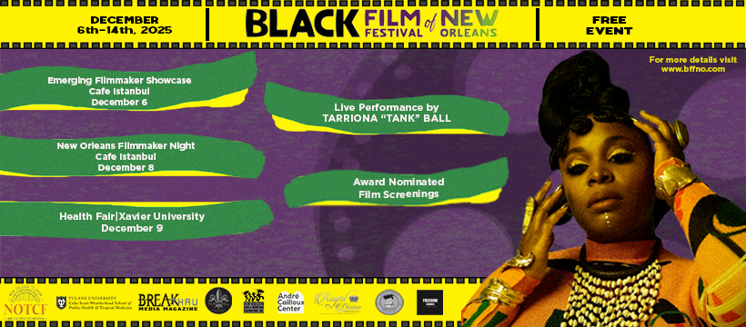 Black Film Festival of New Orleans banner