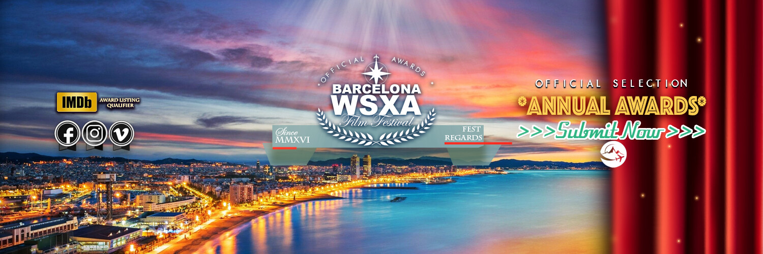2026 WSXA Barcelona // International Film Festival banner